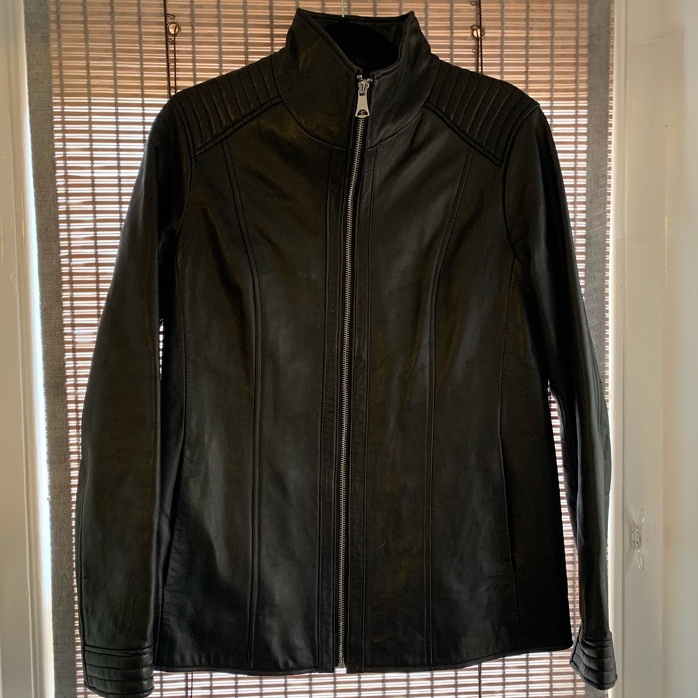 Leather Marc New York Moto Jacket